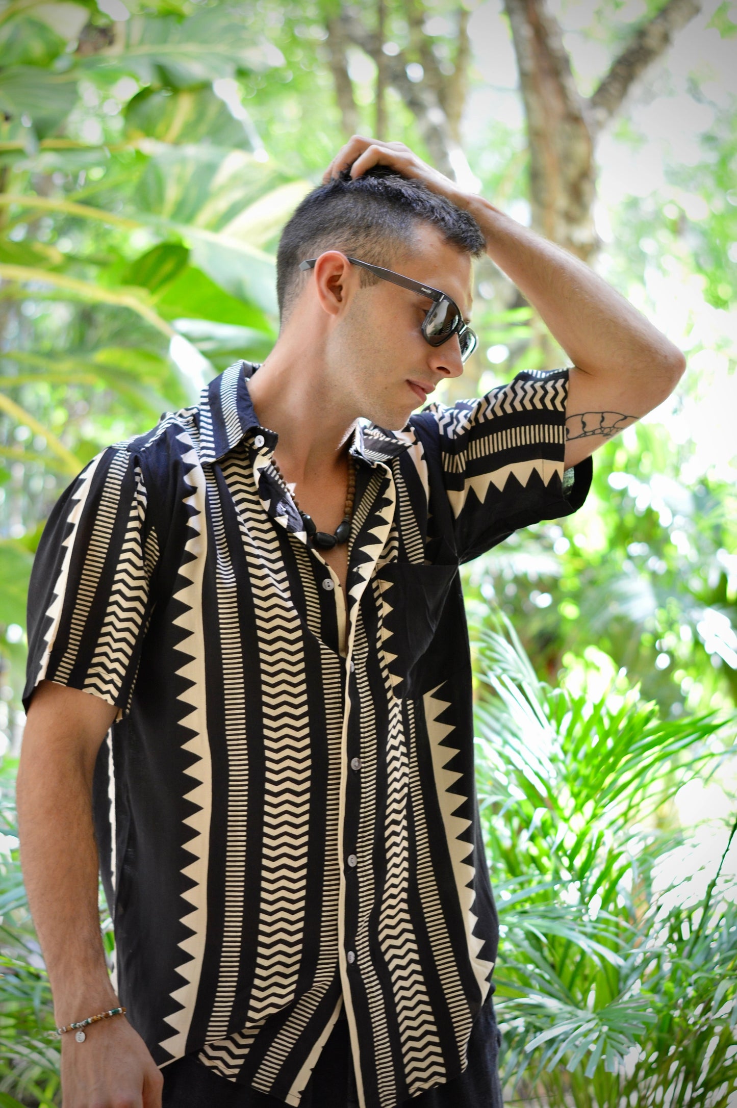 Boho Rayon Shirt for Men – MÁLAGA